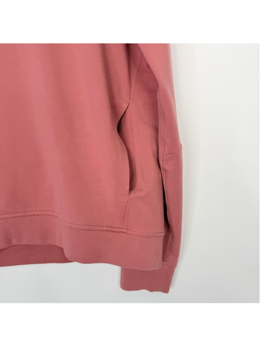 Lululemon City Sweat Pullover Hoodie French Terry Size M Brier Rose #0048 - Picture 5 of 17